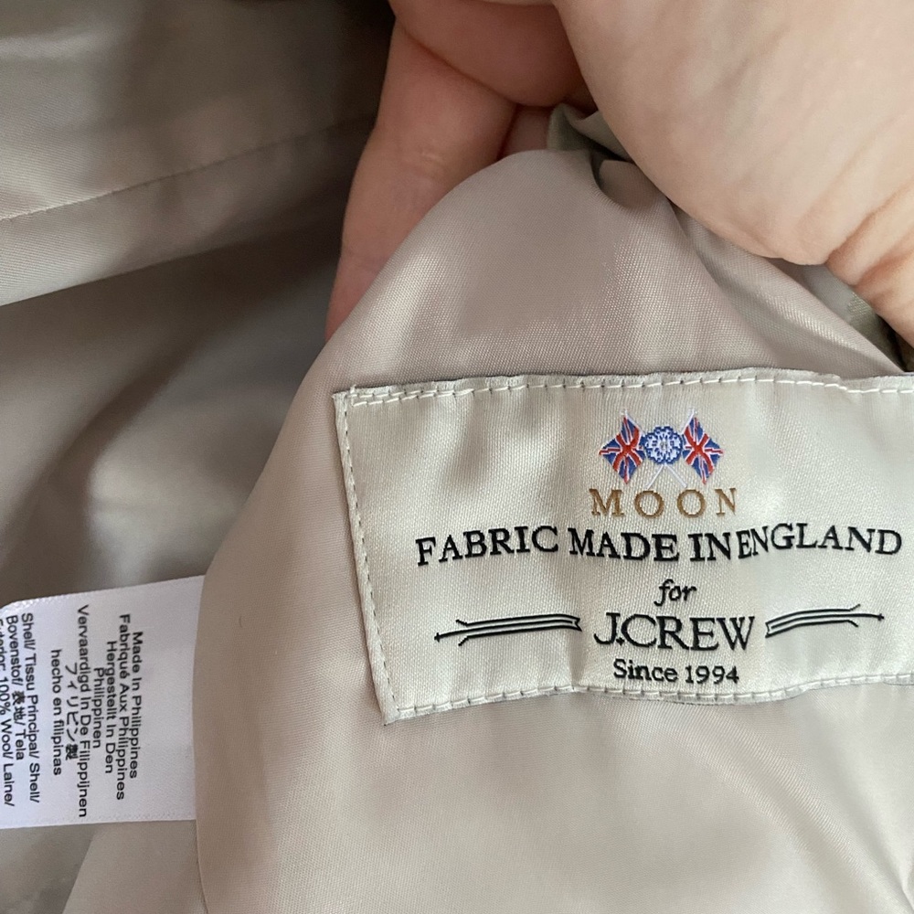 J Crew Isabelle lady jacket in tweed English plaid - Picture 4 of 8